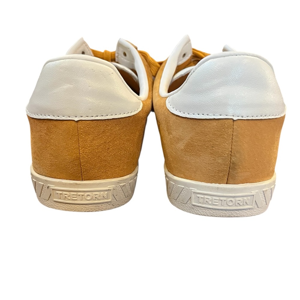 Tretorn Camden 3 Suede Yellow/Gold Sneakers size 8 - Picture 5 of 6